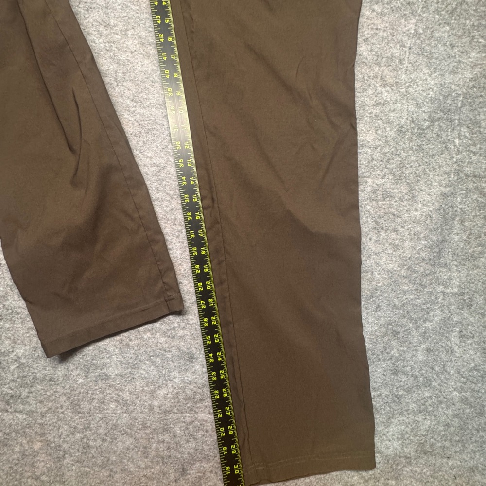 Telluride Clothing Company Mens Brown Stretch Straight Leg Pants 38x32 New - Picture 3 of 10